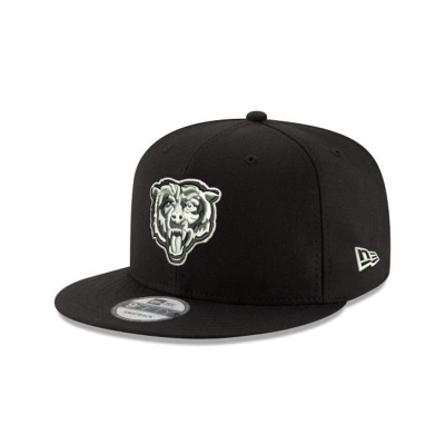 Chicago Bears Gorra | New Era NFL 9fifty Snapback Cap Mexico - Negros